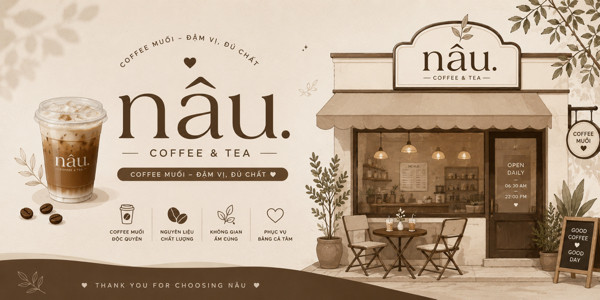 NÂU CÀ PHÊ - 161 Phan Châu Trinh