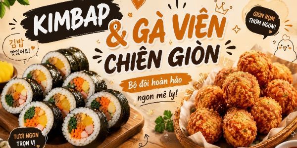 Cheng - Kimbap & Gà Lắc