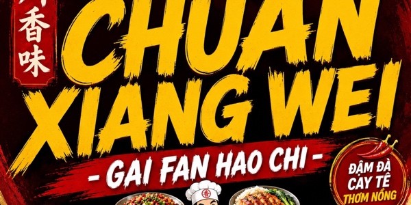 Chinese Chuan Xiang Gai Fan - Cơm Món Trung Hoa