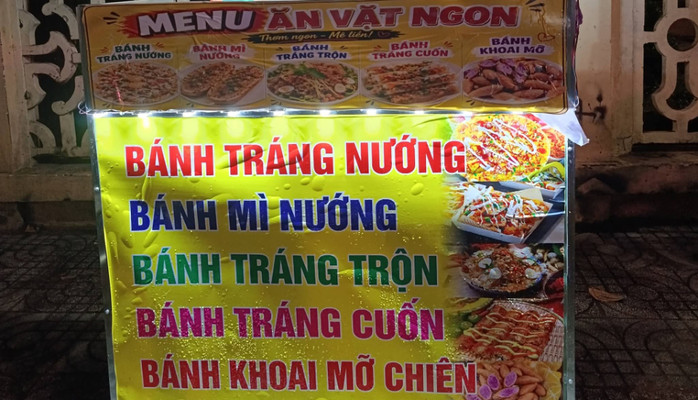 Ăn VẶT NGON - Bánh Tráng Trộn, Bánh Tráng Cuốn & Bánh Mì Nướng - Đinh Bộ Lĩnh
