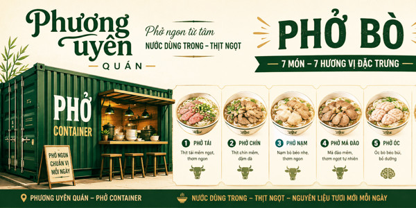 Phương Uyên Quán - Phở Container