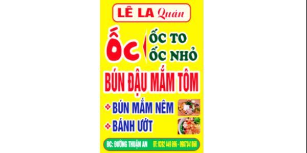 Bún Đậu Mắm Tôm & Ốc - Lê La
