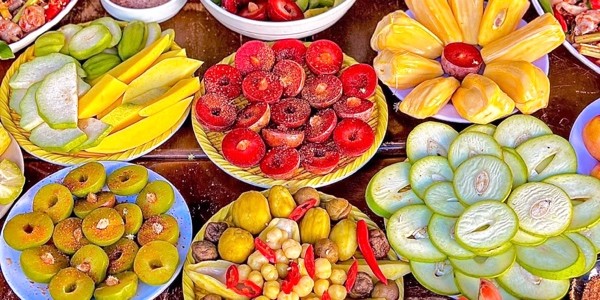 Nước Ép, Trái Cây Cắt Sẵn & Ốp La Chảo - Ba Gấu