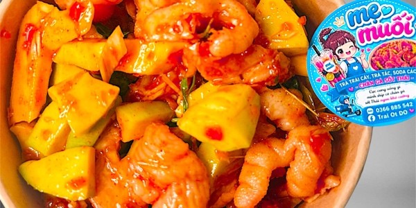 Mẹ Muối - Chân Gà Sốt Thái & Nước Trái Cây - ĐT743B