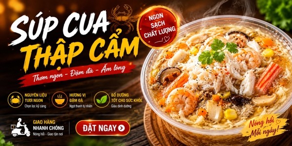 Súp Cua Ngọc - 35 Bàu Bàng