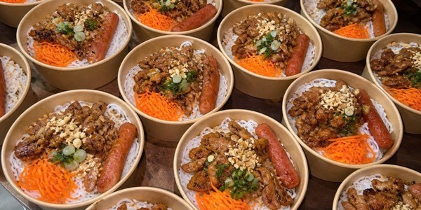 Bún Thịt Nướng Mập Oishi