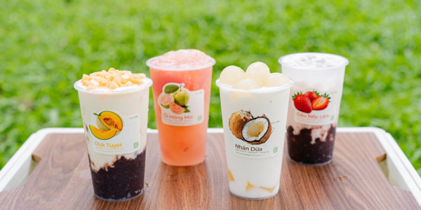 Trà Sữa Bọt Biếc - Ô Chợ Dừa