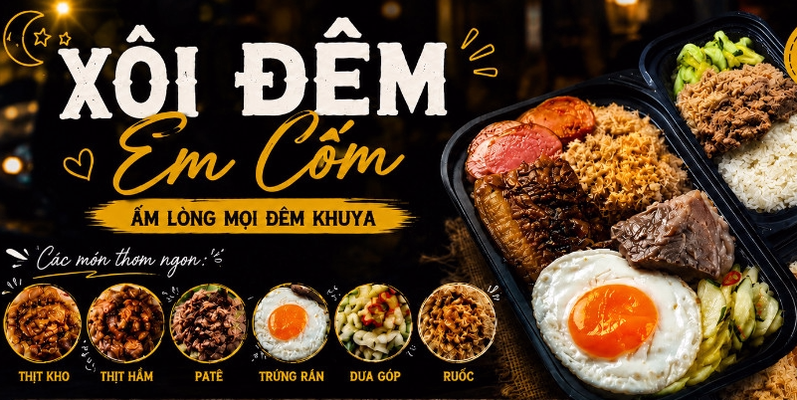 XÔI ĐÊM EM CỐM - ĐỒ ĂN ĐÊM - 107/33 Chợ Hàng