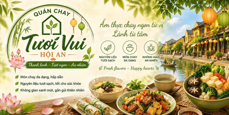 Tươi Vui - Quán Chay Hội An - 432 Hai Bà Trưng