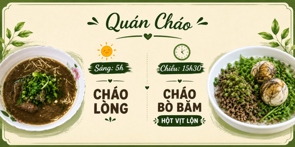QUÁN CHÁO CẦU BẾN TRE 2 - HÙNG VƯƠNG