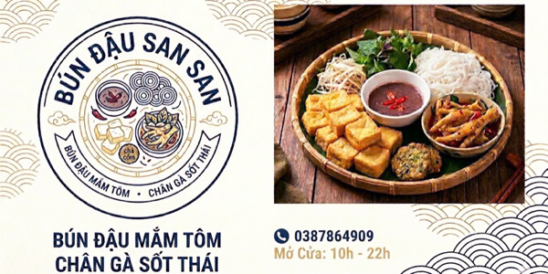 Bún Đậu & Chân Gà - San San -  Khu Phố 8