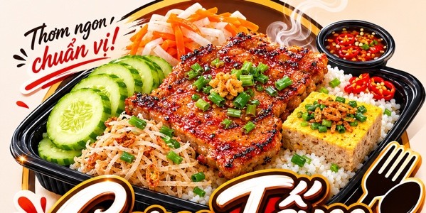 CƠM TẤM NÈ! LÊ HỒNG PHONG - SƯỜN NON NƯỚNG SẢ