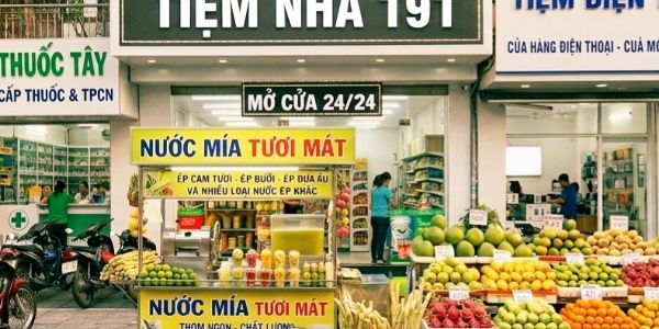 Quán Nước Mía - Tiệm Nhà 191 Nam Kỳ