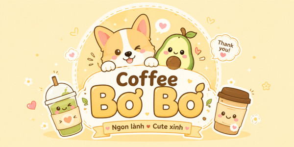 Coffee Bơ Bơ - Cà Phê & Matcha - 372 Lê Hồng Phong