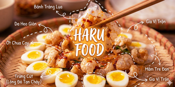 HARU FOOD - Bánh Tráng Trộn, Trà Sữa & Ăn Vặt - Lý Thường Kiệt