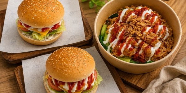 Mea Burger - Mì Trộn