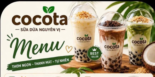 Sữa Dừa Nguyên Vị - Cocota - Số 26 Vĩnh Hồ