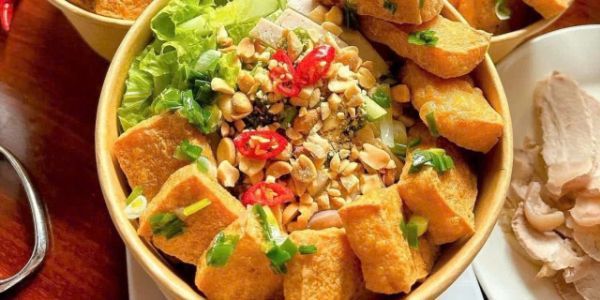 Bún Đậu Xì Dầu Giòn Ngon - Rau Câu Sinh Nhật