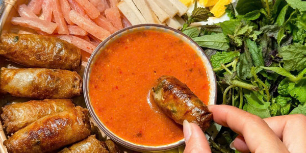 Chả Cuốn Cá Trích - Vy Garden - Võ Hữu