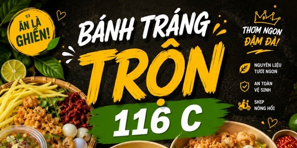 Bánh Tráng Trộn 116C
