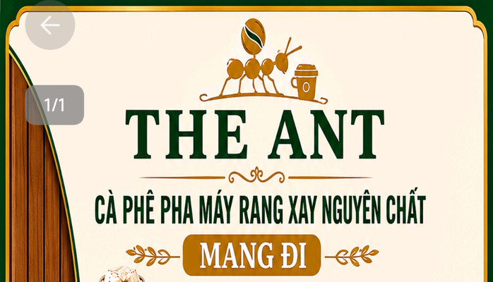 The Ant Coffee - Cà Phê Pha Máy Rang Xay - Số 185 Đường 23/10