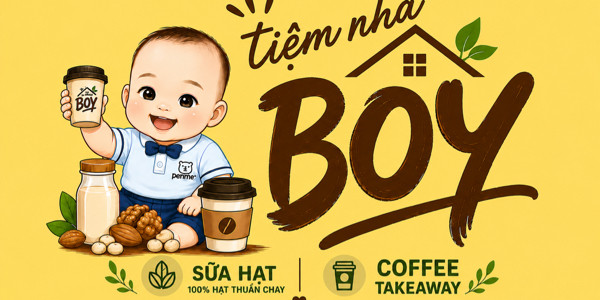 Tiệm Nhà BOY - Sữa Hạt, Coffee & Matcha