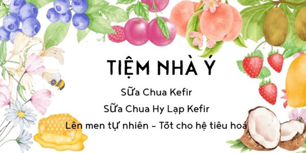 Sữa Chua Kefir Nhà Ý