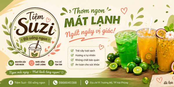 Tiệm Nhà Suzi - Đồ Uống Ngon - 91 Trương Mỹ