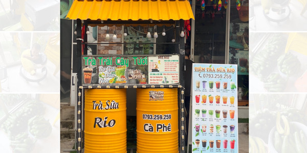 BƠ SẦU DỪA NON - TRÀ SỮA - KEM CHUỐI MIIX