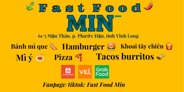 Fast Food Min - Bánh Mì Que, Hamburger & Mì Ý - 61/5 Mậu Thân