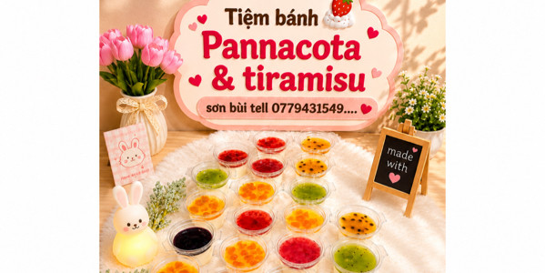 Tiệm Bánh - PANNA COTTA - Bùi Minh Trực