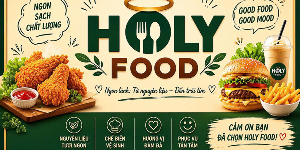 Holy Food Hà Nội - Gà Rán, Mỳ Ý & Nước Trái Cây - Định Công Thượng
