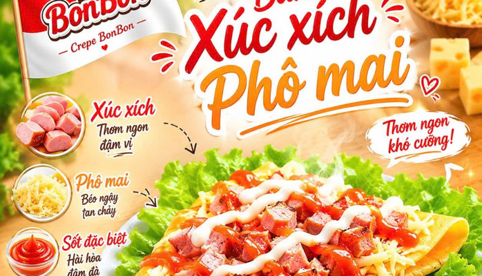 BÁNH CỜ RẾP - BON BON - 11 Cửa Tiền