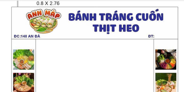 Anh Mập - Bánh Tráng Cuốn Thịt Heo & Bún Trộn Mắm Nêm - 148 An Đà