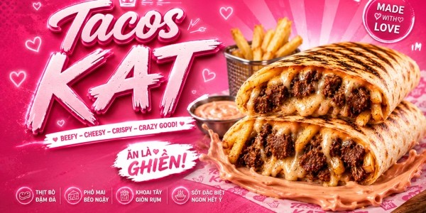 KAT - Tacos & Sữa Bò Tươi - 1223 Phan Văn Trị