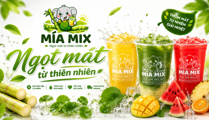 Mía Mix - Rau Má, Nước Ép & Sinh Tố - 82 Trần Nhật Duật