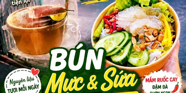 Bún Sứa Khô & Nước Ép Rita