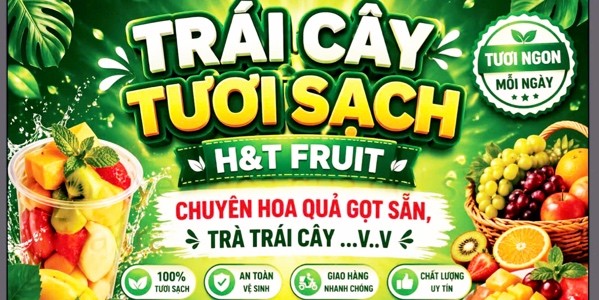 Trái Cây H & T - Đường 3 Tháng 2