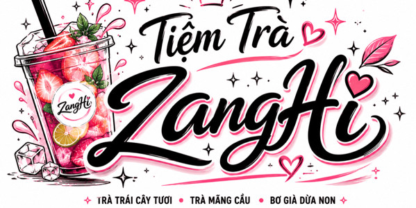 Tiệm Trà ZangHi - Trà Hoa Quả Nhiệt Đới, Trà Mãng Cầu & Bơ Già Dừa Non