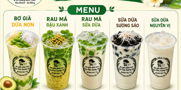 TIỆM NHÀ CHERRY - BƠ GIÀ DỪA NON - 60 HOÀNG MINH THẢO