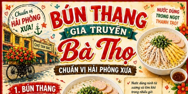 Bún Thang Gia Truyền - Bà Thọ - Hoàng Ngân