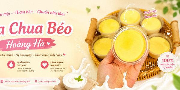 Sữa Chua Béo & Bánh Tráng Hoàng Hà