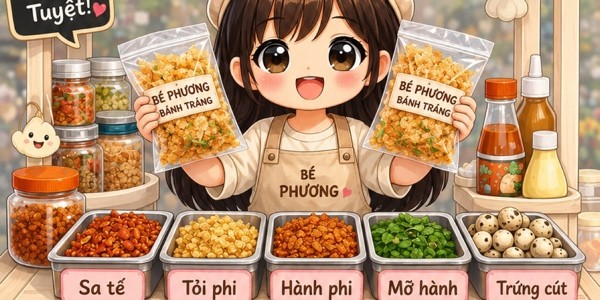 Bánh Tráng Bé Phương - Đề Thám