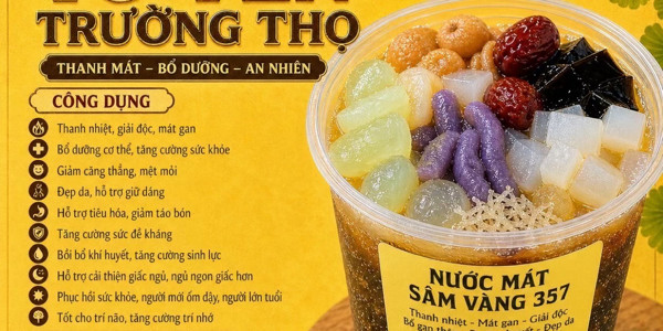 NƯỚC MÁT SÂM VÀNG 357 - An Dương Vương