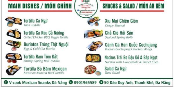 V-cook Mexican Snacks Đà Nẵng