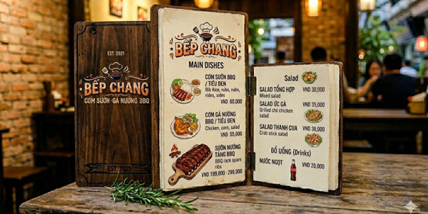 BẾP CHANG - CƠM SƯỜN GÀ NƯỚNG BBQ - TRẦN KHÁT CHÂN