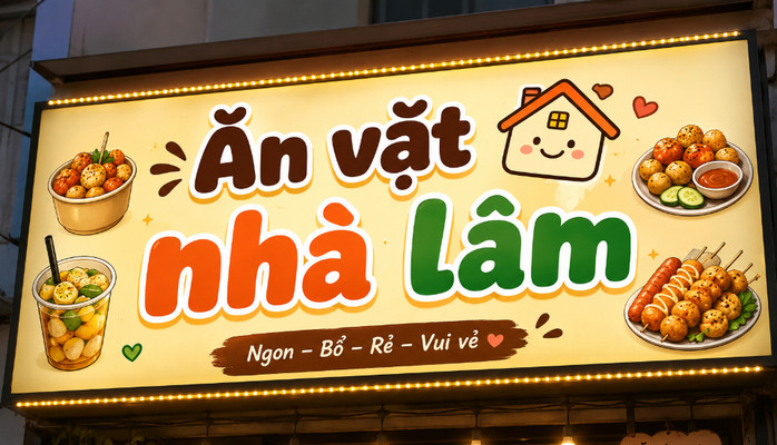 Bếp Nhà Lâm - Bánh Mì & Ăn Vặt - Đường Thuyền