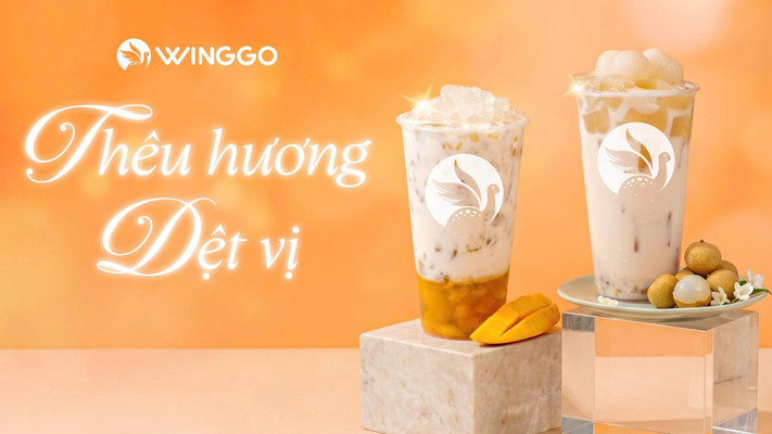 Trà sữa Winggo - Trà Sữa Kem Trứng Nướng, Trà Hoa Quả & Matcha - 144 Quan Nhân
