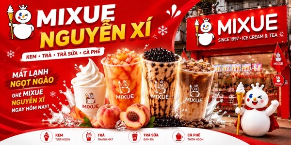 MX Nguyễn Xí - Kem, Trà Trái Cây & Trà Sữa