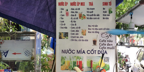 Min Su - Nước Ép Hoa Quả, Cafe & Sinh Tố - 46 Nguyễn Nhân Thiếp